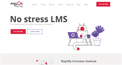 Desktop Screenshot of melonlearning.com